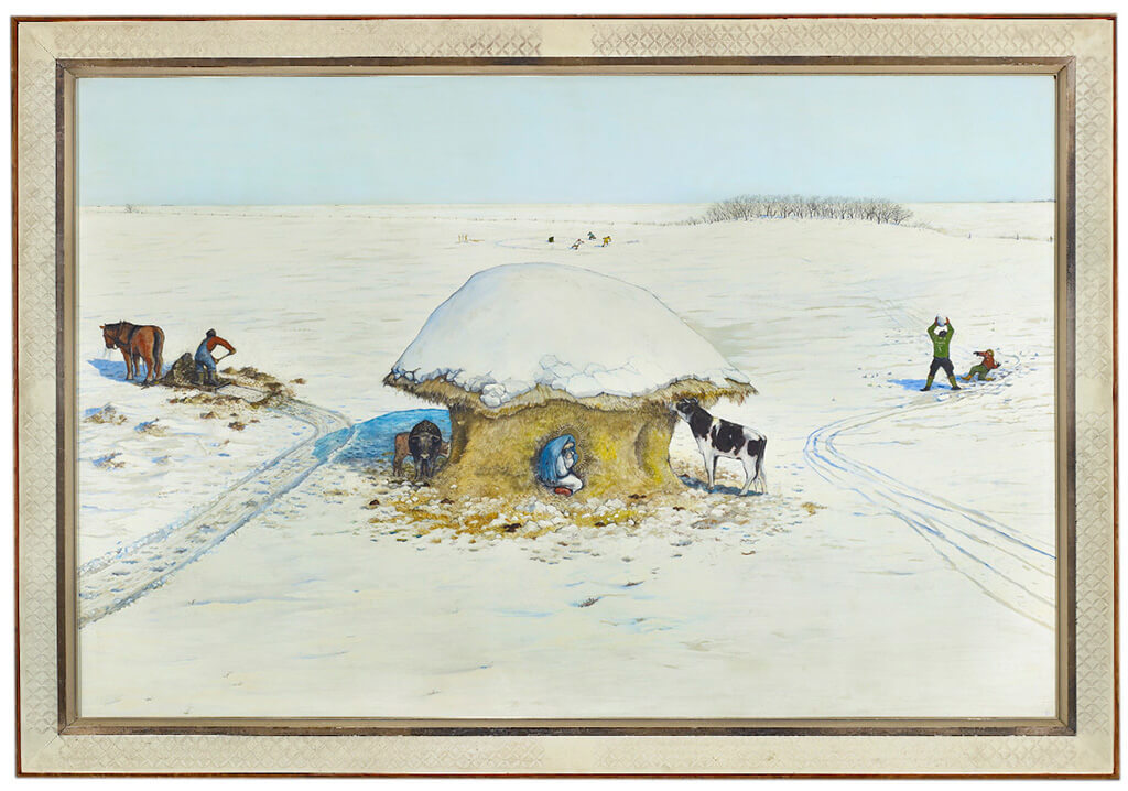 Art Canada Institute, William Kurelek, We Find All Kinds of Excuses, 1964