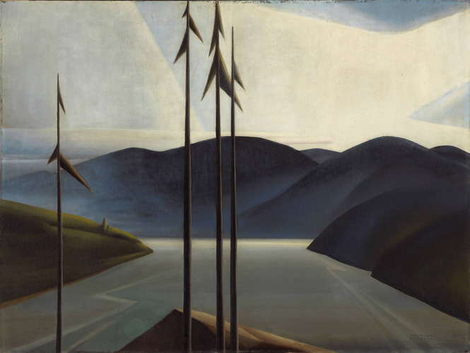 Bertram Brooker, Le Saint-Laurent, 1931