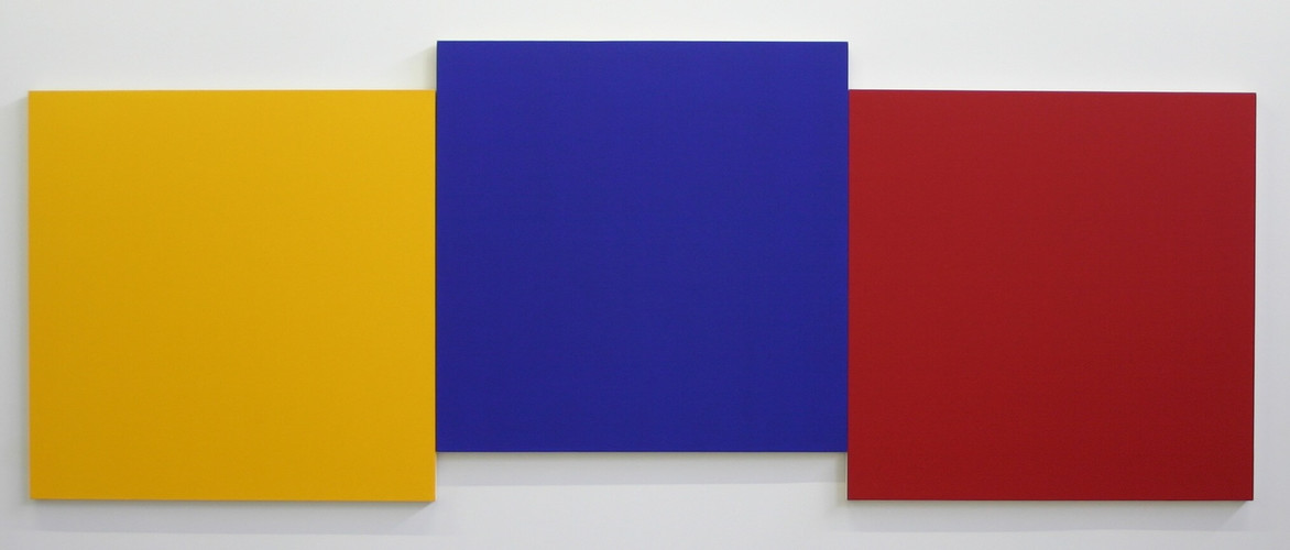 Yves Gaucher, Yellow, Blue & Red IV (Jaune, bleu & rouge IV), 1999