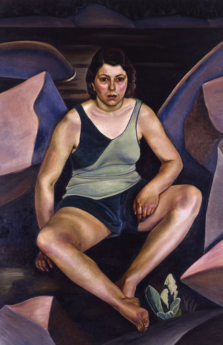 Prudence Heward, Femme au bord de la mer, 1930