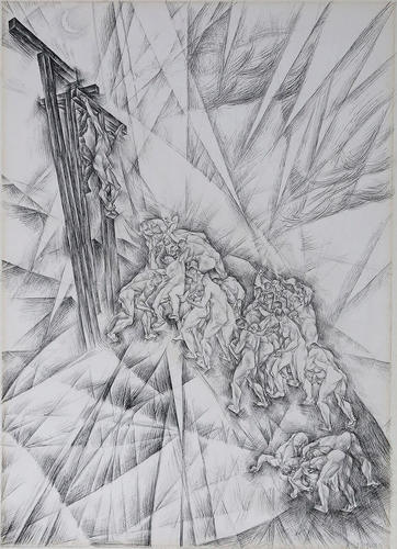 Kathleen Munn, Descent from the Cross, c.1934–35