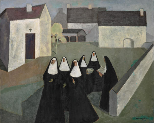 Jean Paul Lemieux, The Ursuline Nuns, 1951