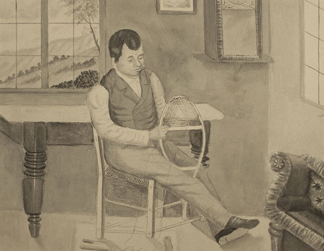Zacharie Vincent, Snowshoe Maker, n.d.