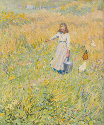 Helen McNicoll, The Little Worker, c.1907
