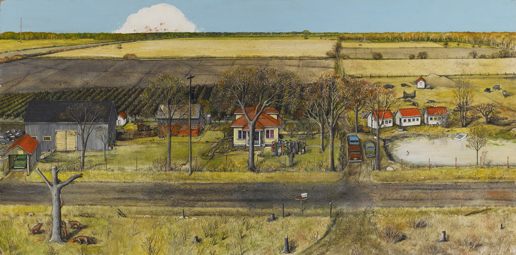 William Kurelek, Dans l’automne de la vie, 1964