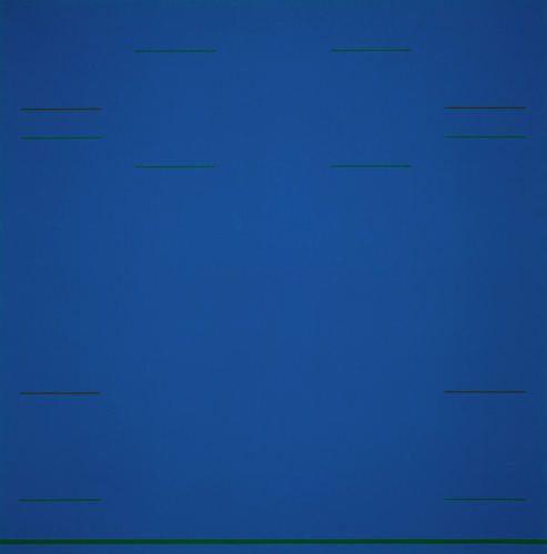 Yves Gaucher, Blue Raga, 1967