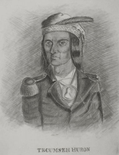 Zacharie Vincent, Tecumseh, Huron, s.d.