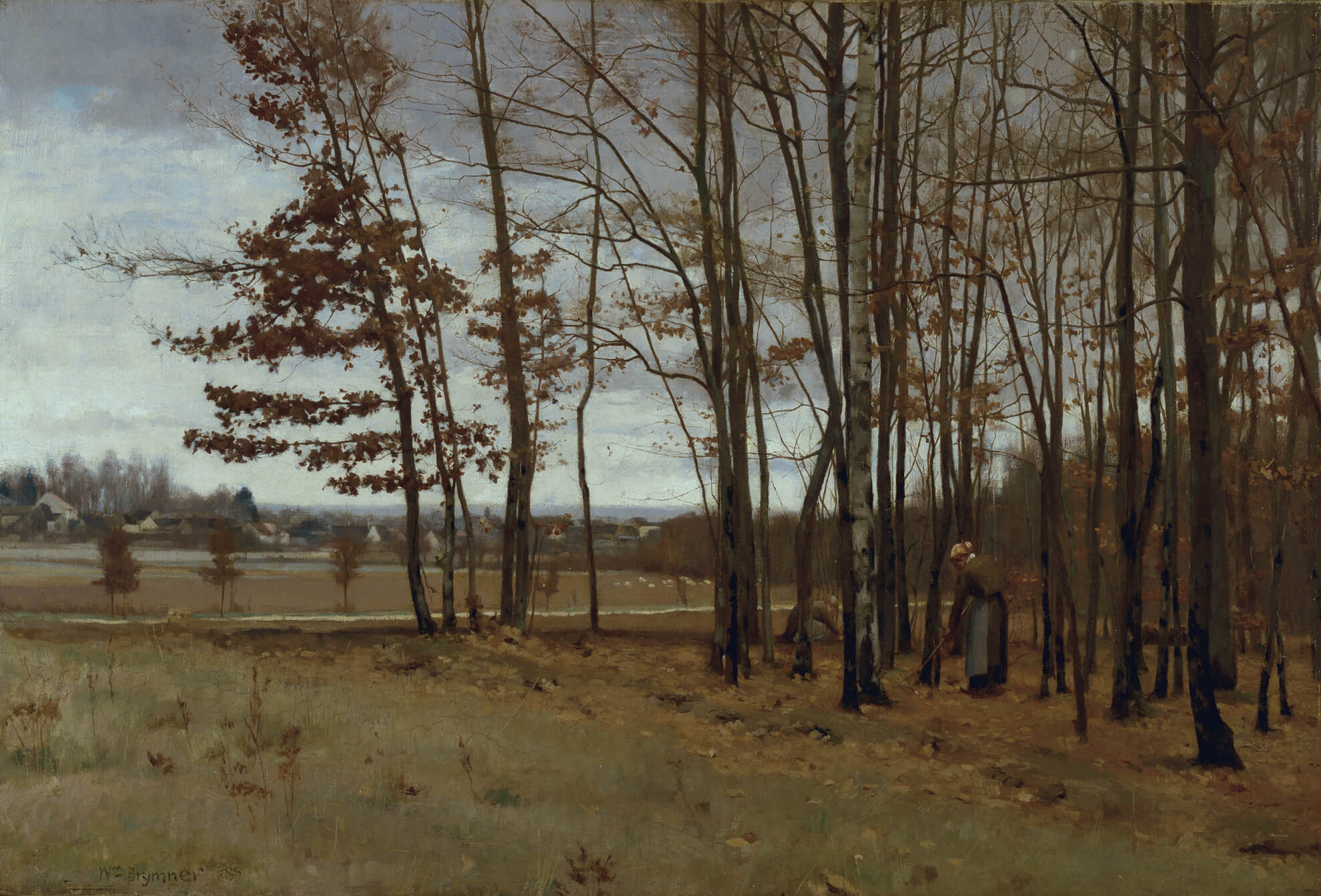 Au bord de la forêt de Fontainebleau, 1885