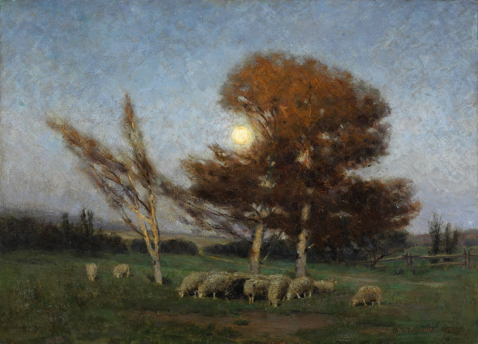 Early Moonrise in September, 1899