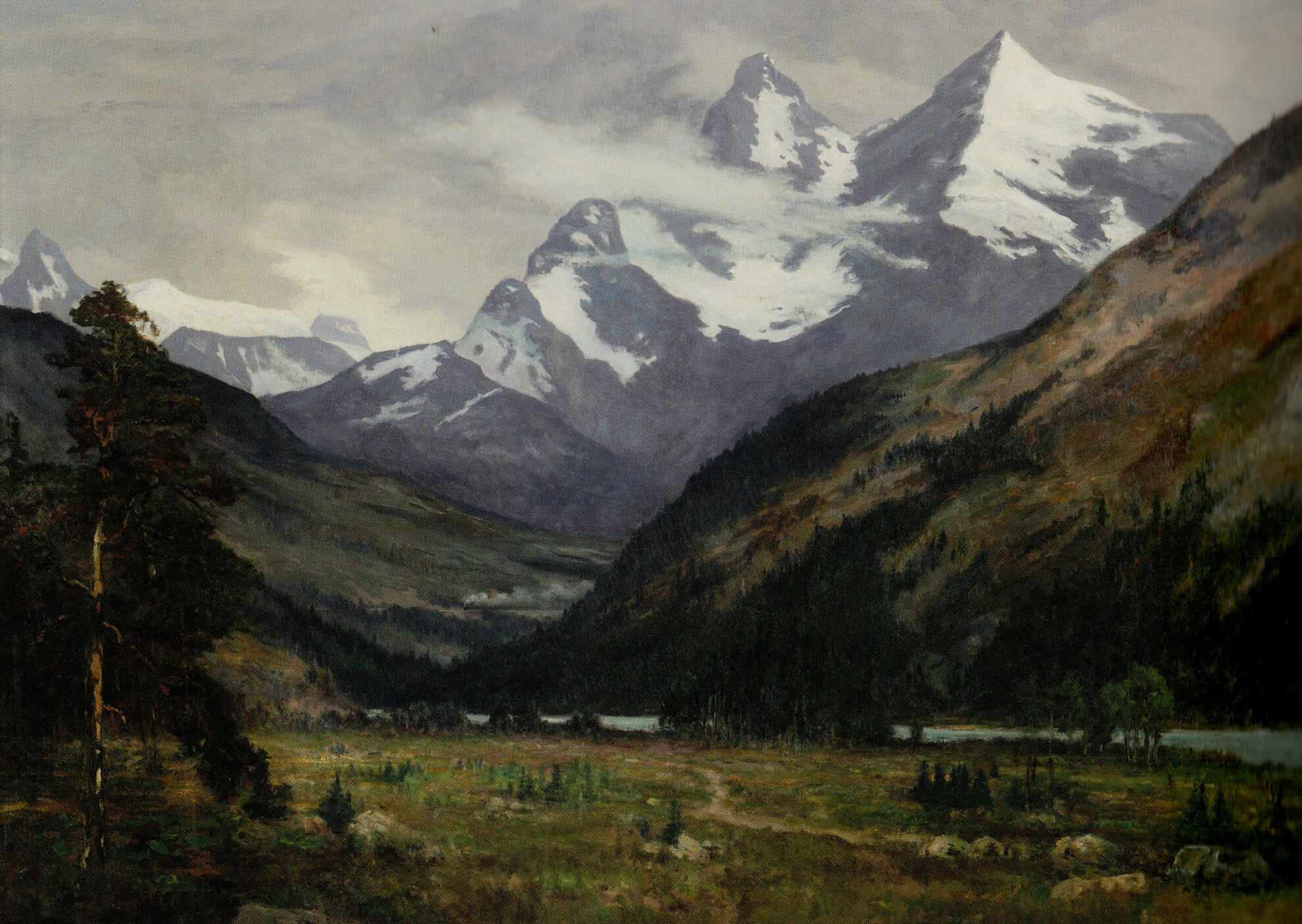 In the Selkirks near Glacier House, c.1894