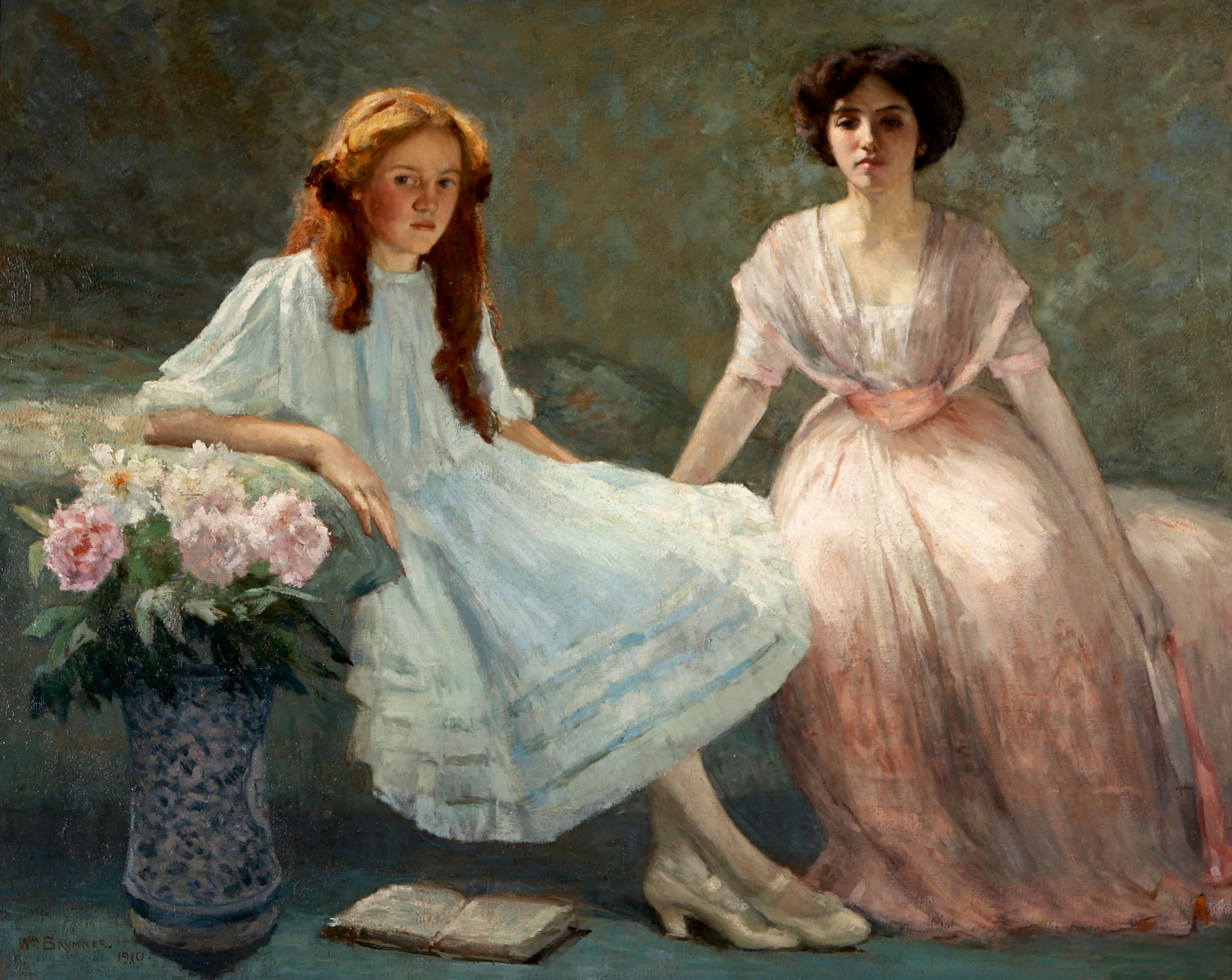 Art Canada Institute, The Vaughan Sisters, 1910, by William Brymner