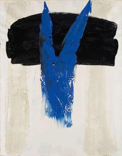 Art Canada Institute, Paul-Émile Borduas, Abstract in Blue, 1959