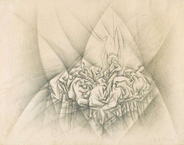 Kathleen Munn, La Cène, 1938