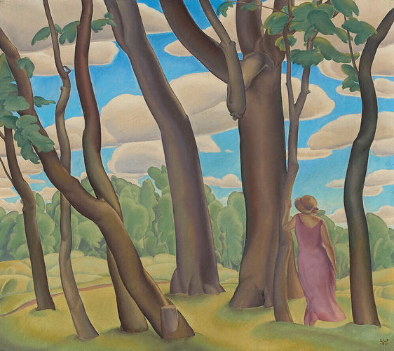 Lionel LeMoine FitzGerald, At Silver Heights, 1931