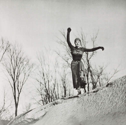 Françoise Sullivan, Dance in the Snow (Danse dans la neige), 1948