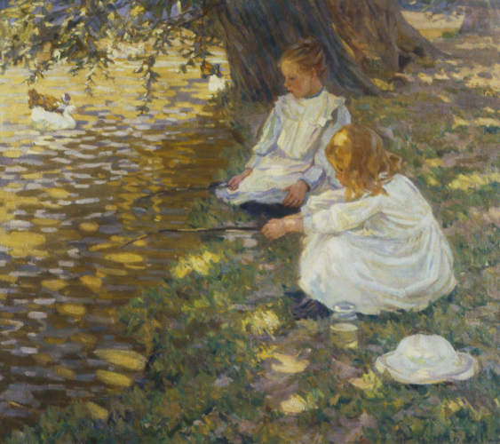 Helen McNicoll, À la pêche, v.1907