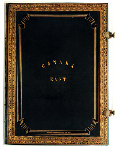 William Notman, Canada East, portfolio de la boîte d’érable, 1859-1860