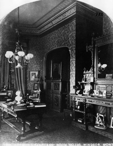 Notman & Sandham, Notman & Sandham’s Room, Windsor Hotel, Montreal, 1878