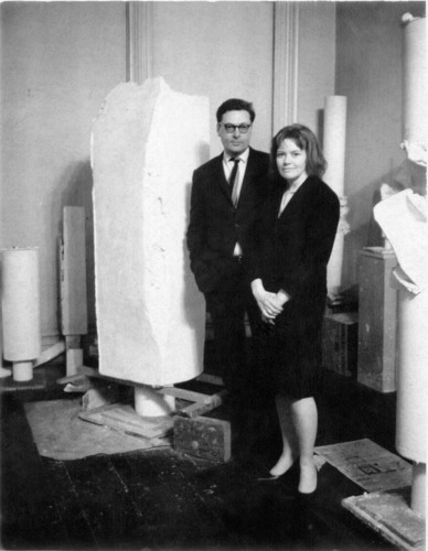 Paterson Ewen and Françoise Sullivan in New York, 1957 