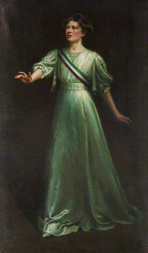 Ethel Wright, Dame Christabel Pankhurst, 1909