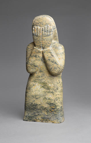 Oviloo Tunnillie, Woman Covering Her Face, 2000