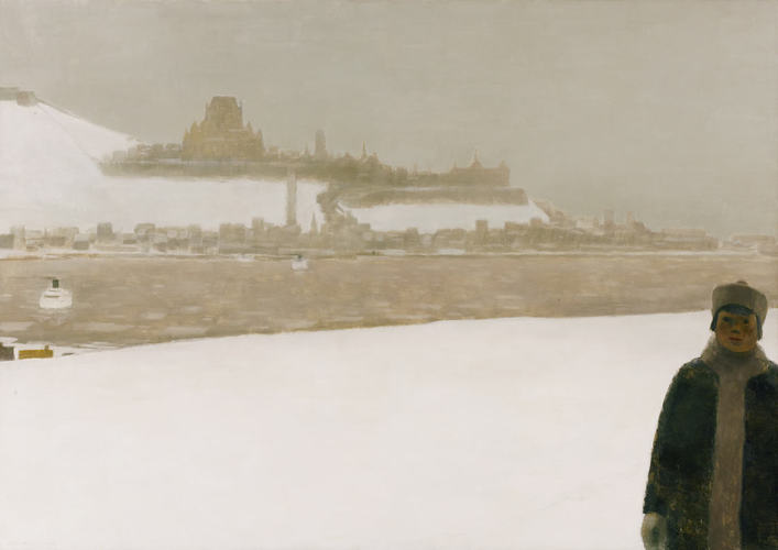 Jean Paul Lemieux, Janvier à Québec, 1965