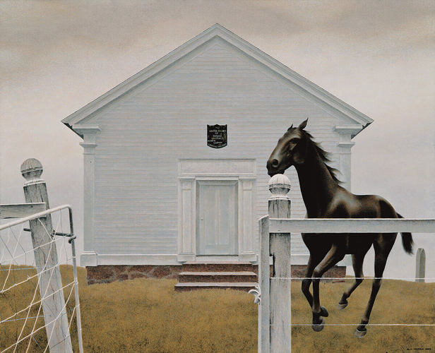 Alex Colville, Church and Horse