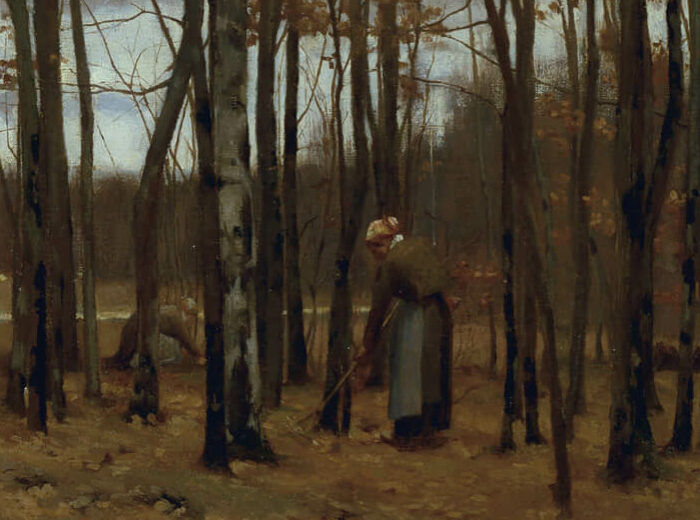 Au bord de la forêt de Fontainebleau, 1885