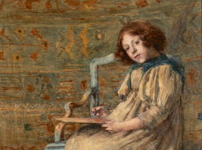 La jeune fille sombre, 1897