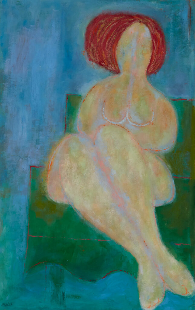 Seated Nude (Red Head)