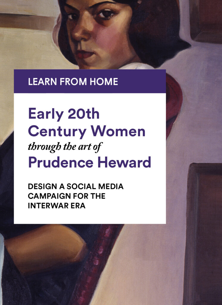 Prudence Heward: Design a Social Media Campaign for the Interwar Era