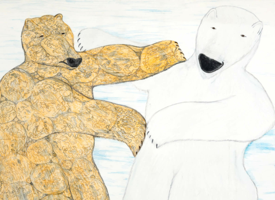 Untitled (two bears)