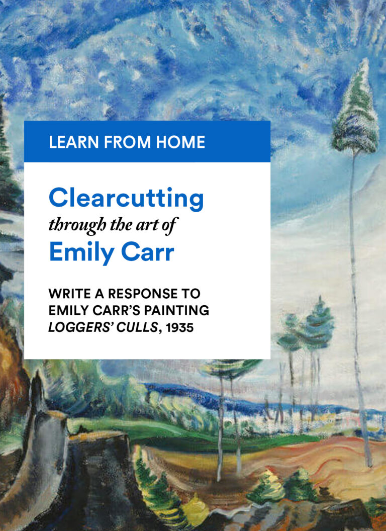Emily Carr: Write a Response to Emily Carr’s Painting Loggers’ Culls, 1935