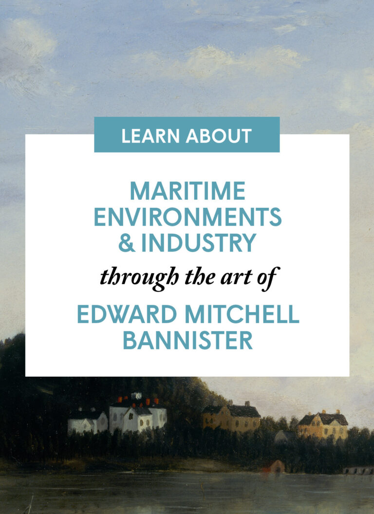 Maritime Environments and Industry through the art of Edward Mitchell Bannister
