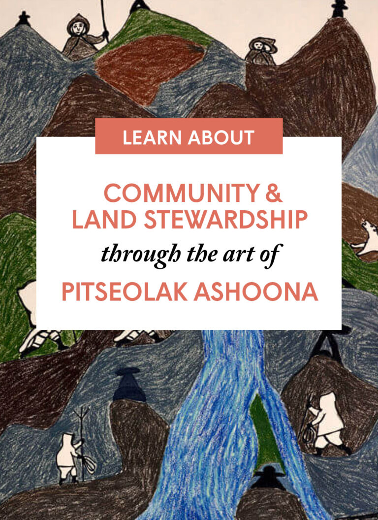 Community & Land Stewardship through the art of Pitseolak Ashoona