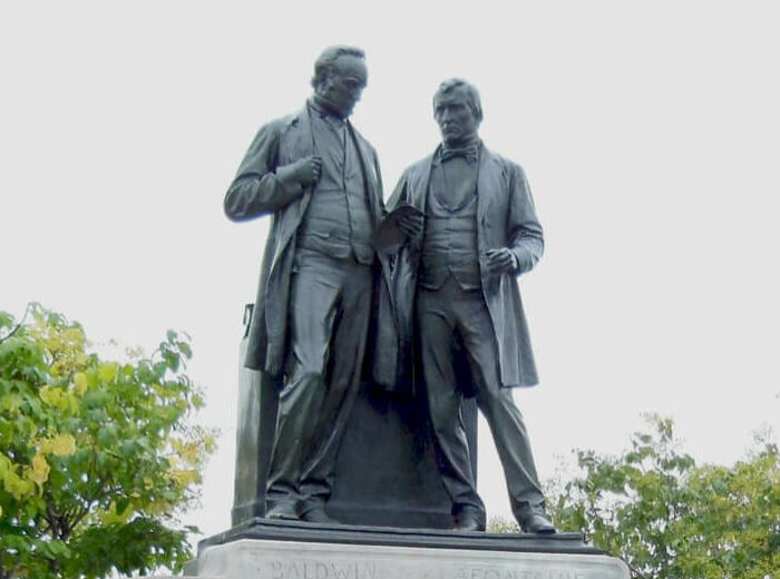 Baldwin-Lafontaine Monument, 1908–14