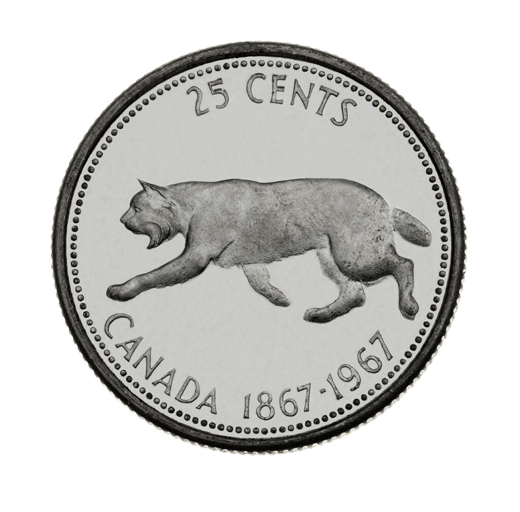 Centennial Coin, Alex Colville, 25 cents