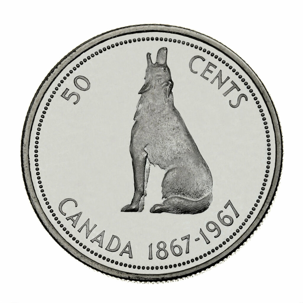 Pièce du centenaire, Alex Colville, 50 cents, Canada