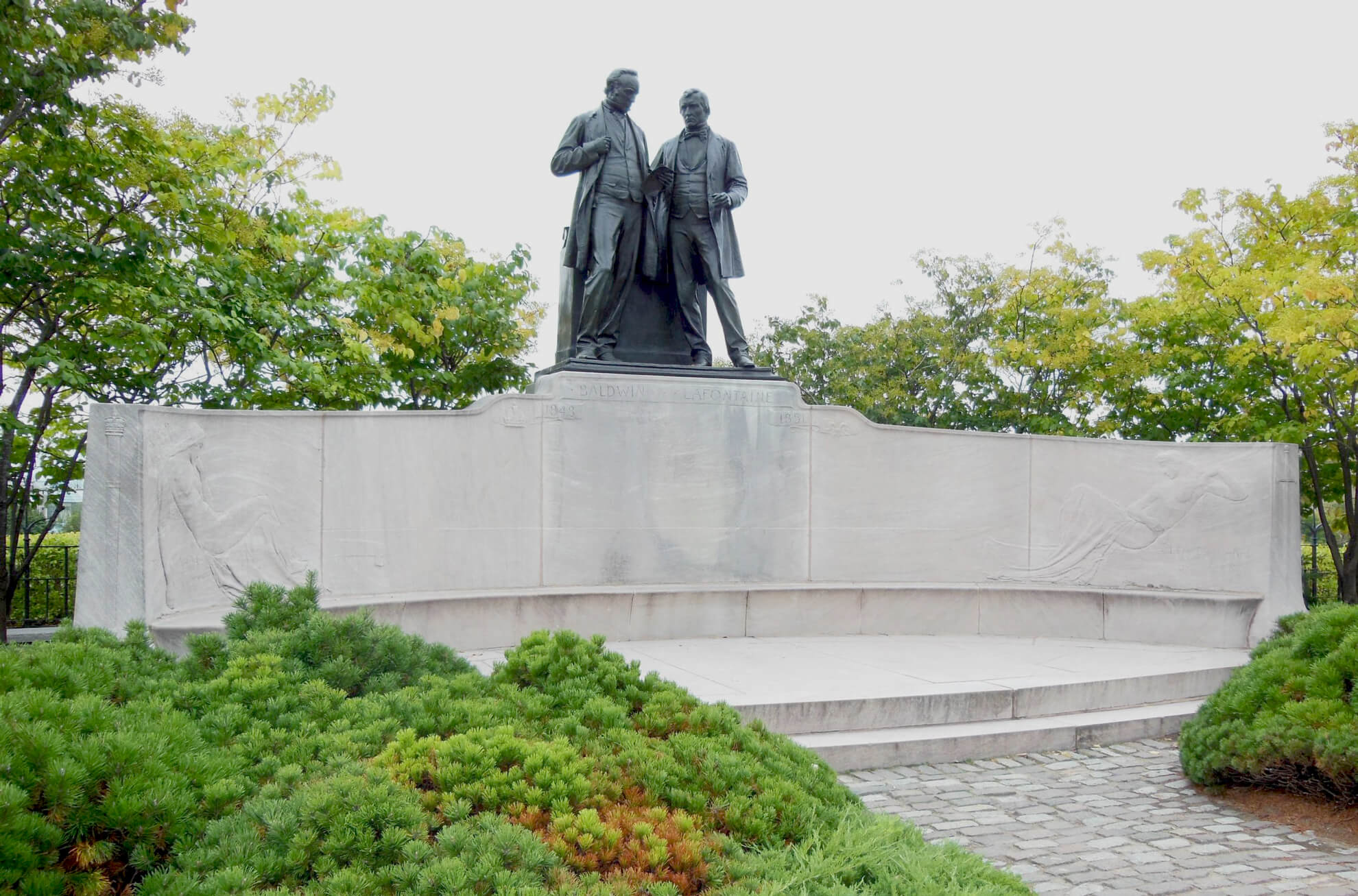 Baldwin-Lafontaine Monument, 1908–14