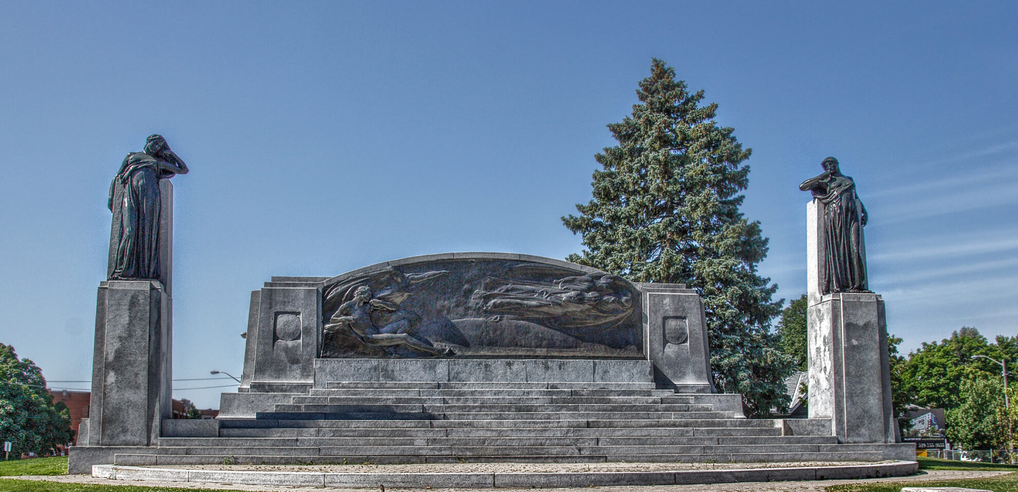 Monument commémoratif Bell, 1909-1917