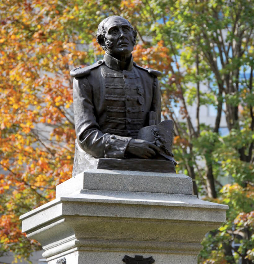 Le vieux soldat, Monument commémoratif de la guerre de 1812, 1903-1907