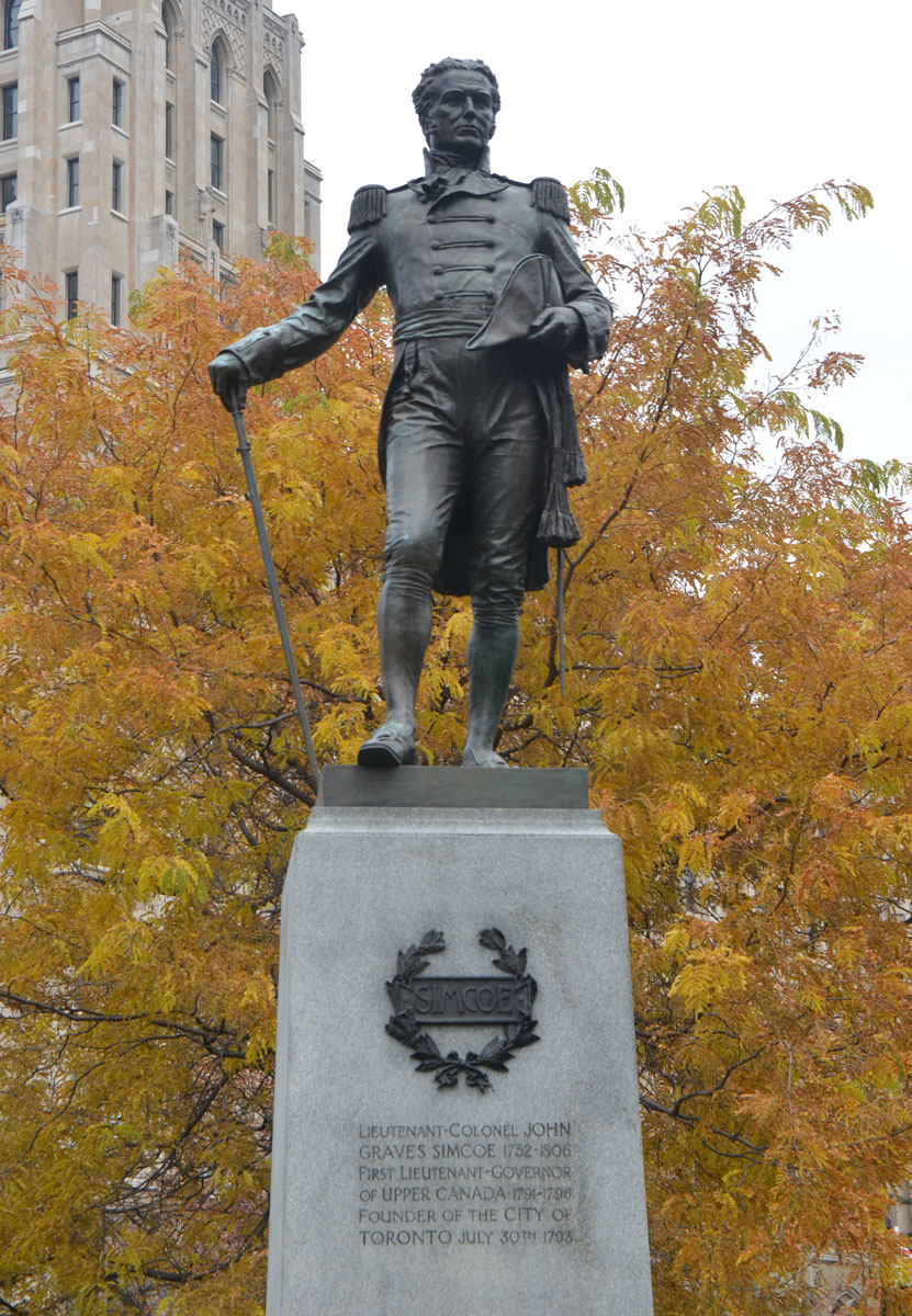 John Graves Simcoe Monument, 1901–3