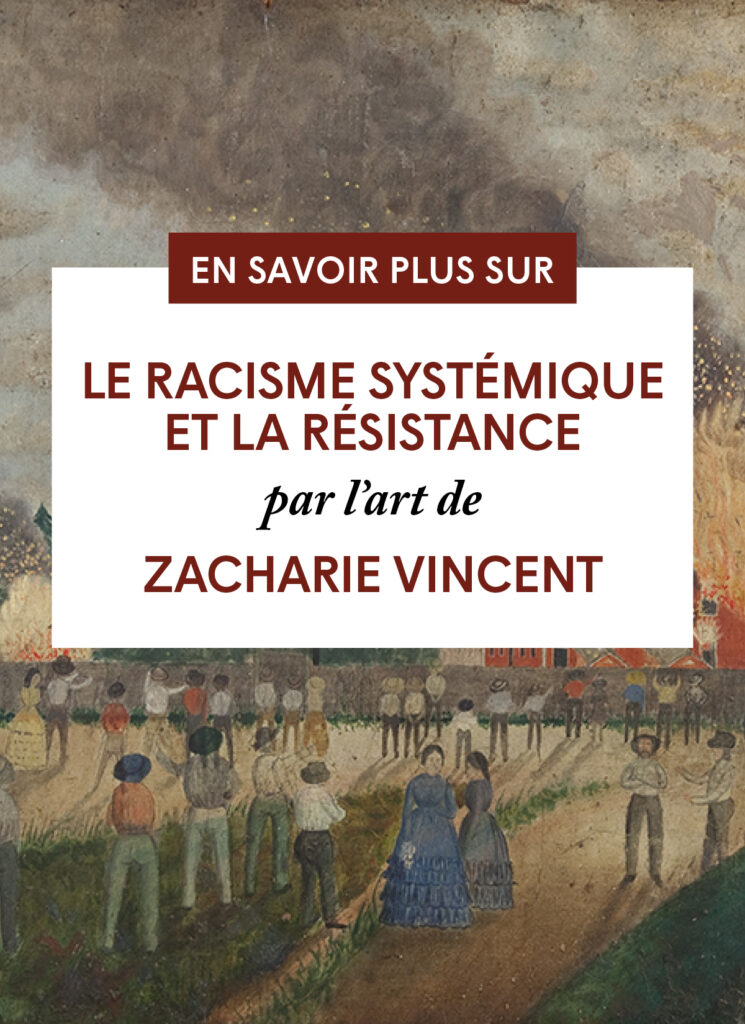 Le racisme systémique et la résistance par l’art de Zacharie Vincent