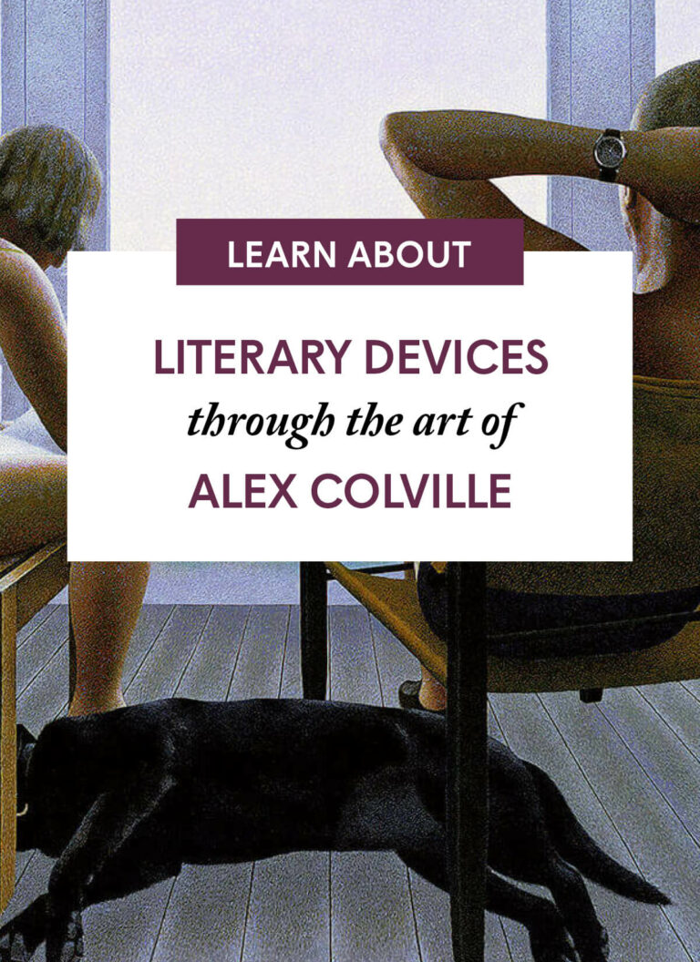 Literary Devices through the art of Alex Colville
