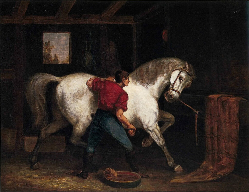 Governor Sprague’s White Horse