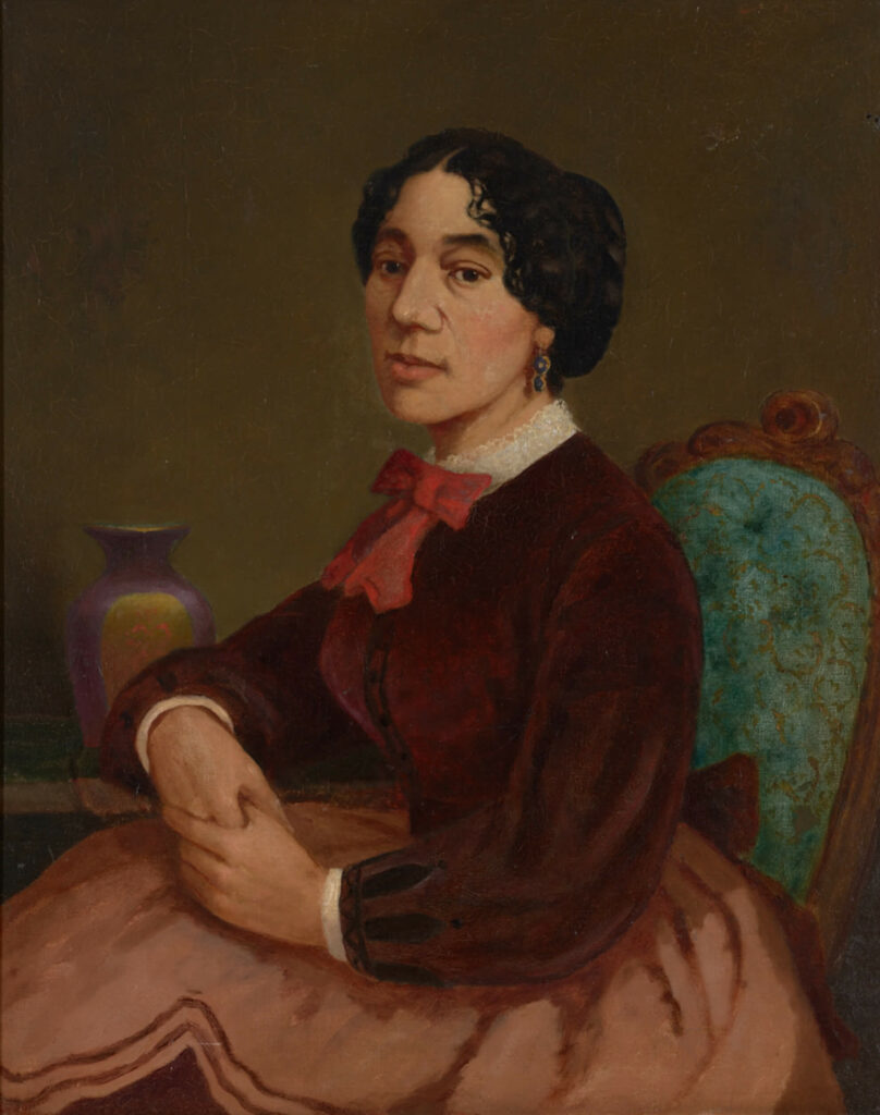 Portrait of Christiana Carteaux Bannister