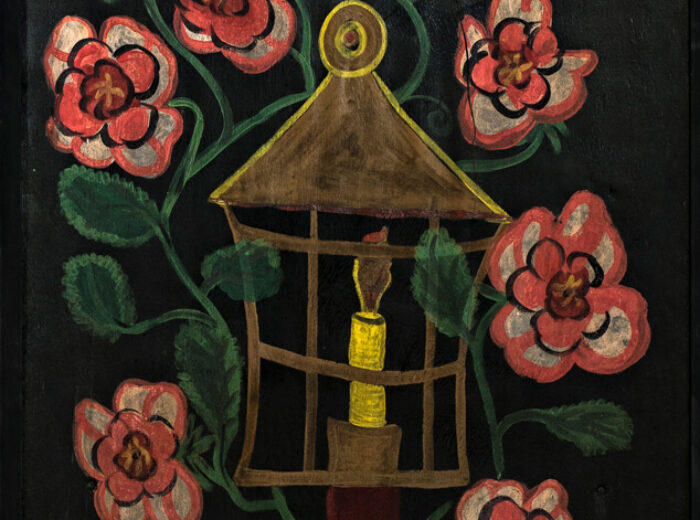 Flowers with Candle Lantern, c.1943