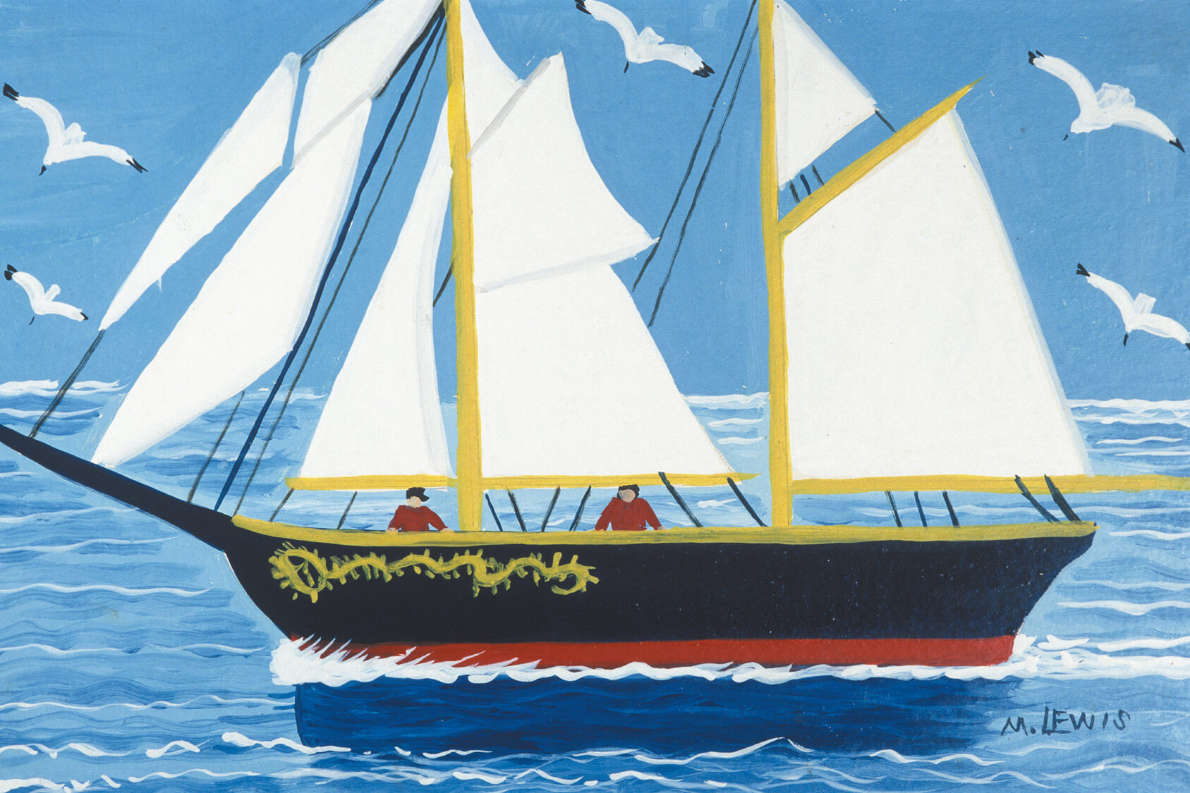 Le Bluenose, vers les années 1960