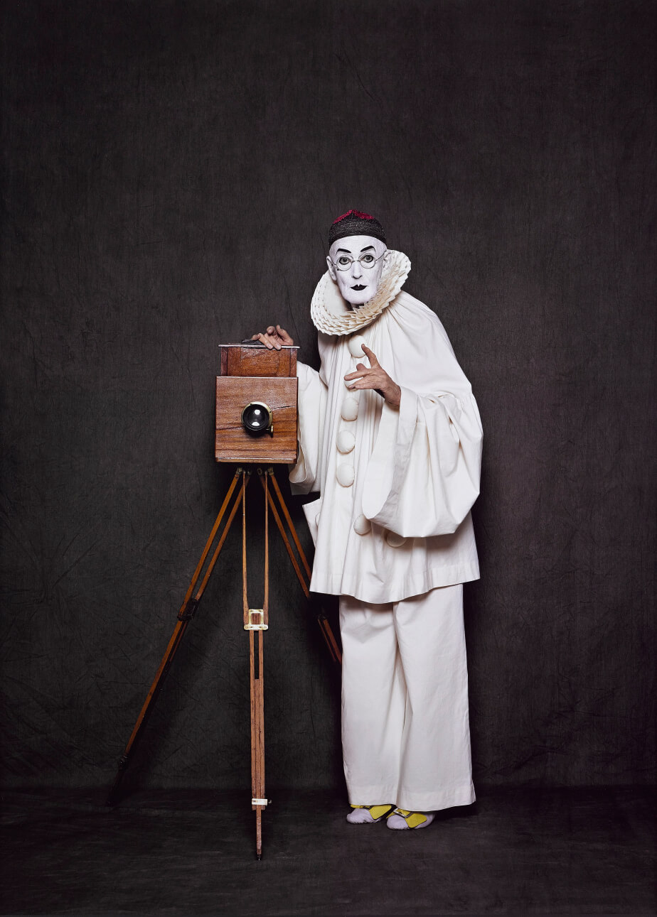 Arnaud Maggs, D’après Nadar : Pierrot le photographe, 2012