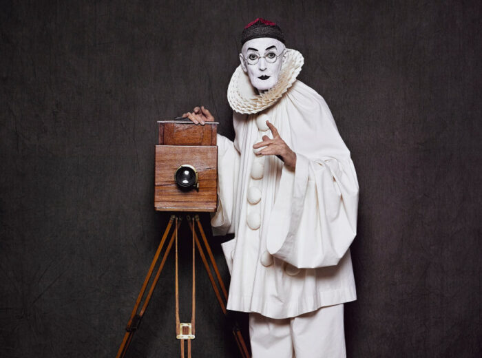 Arnaud Maggs, After Nadar: Pierrot the Photographer, 2012